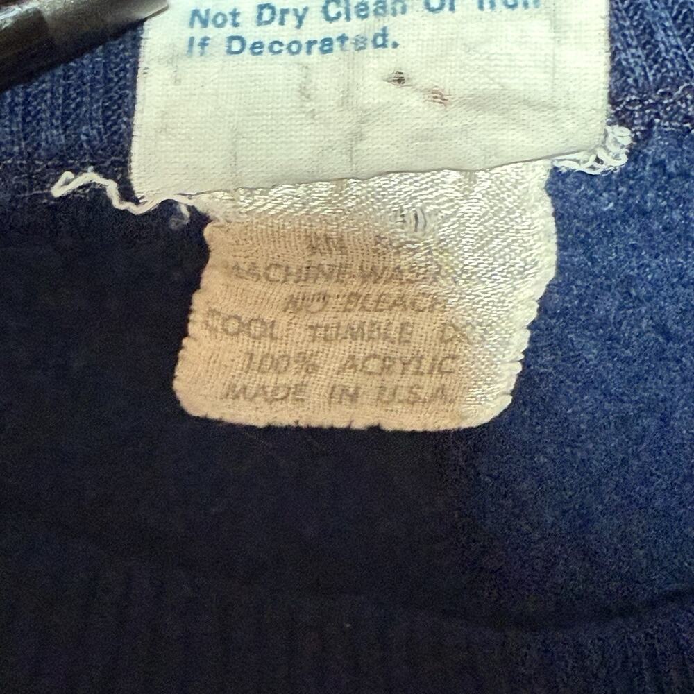 Vintage 1987 Sunkist Fiesta Bowl Crewneck Sweatshirt XL Penn State Nittany Lions - Picture 6 of 8